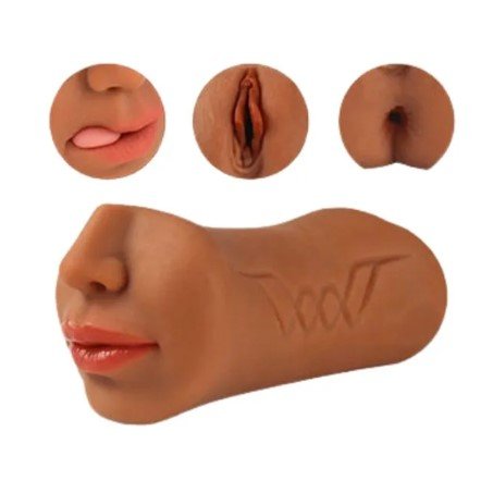 3-in-1 Vagina Ass Mouth Masturbator in Pakistan