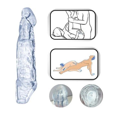 Crystal Penis Sleeve | For Penis & Balls Support In Pakistan