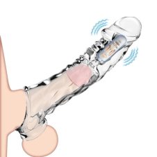 3.6 Inch Clear Reusable Penis Sleeve KVEVU In Pakistan