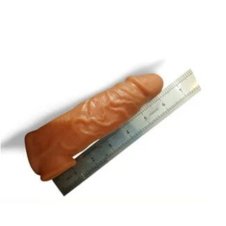 6.5 Inch Double Hole Realistic Penis Sleeve In Pakistan