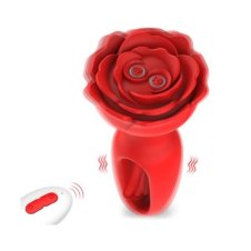 9 Vibration Modes Remote Control Rose Butt Plug In Pakistan