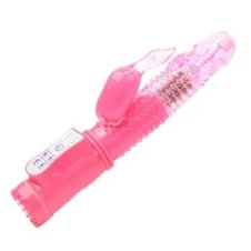 Rotating Battery-Operated Swan Vibrator Pink In Pakistan